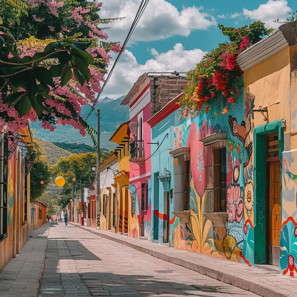 Het kleurrijke leven in de straten van Oaxaca